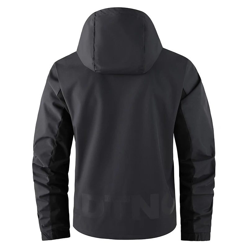 Chaqueta Masculina Táctica Impermeable Multibolsillos Vanthea