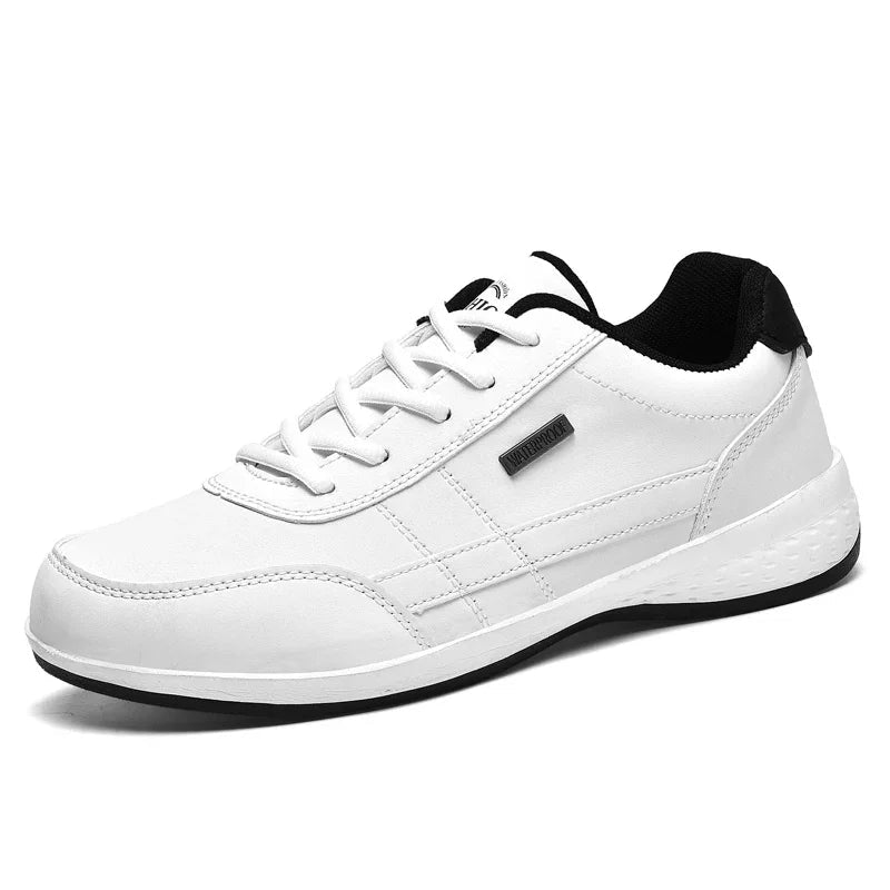 Zapatos Masculinos De Cuero Antideslizantes Impermeables Vanthea