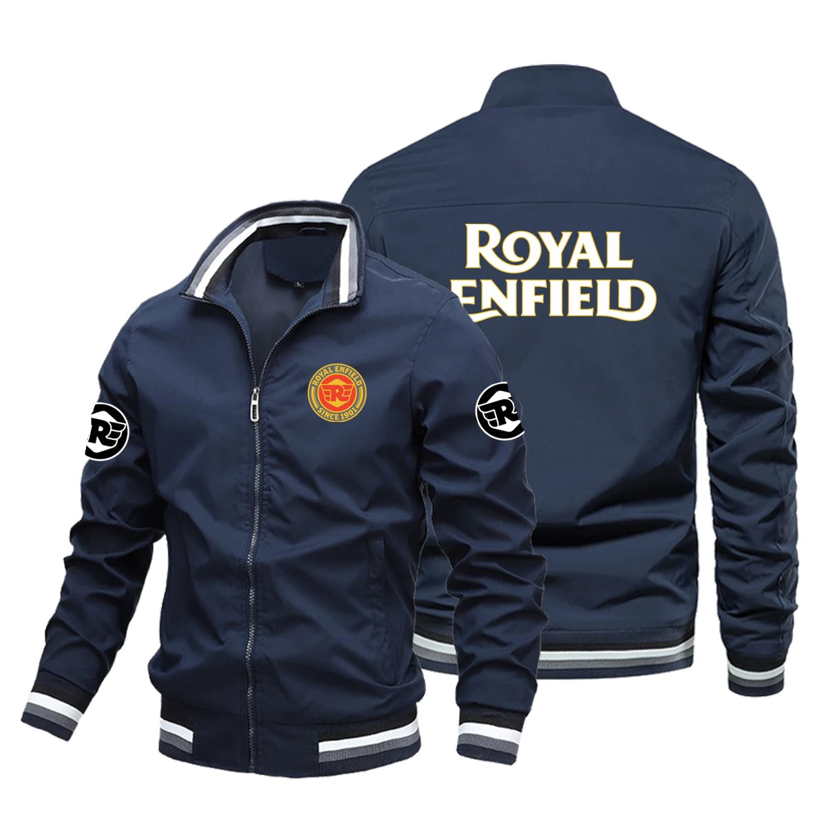 Chaqueta Masculina Motociclista Retro Vanthea
