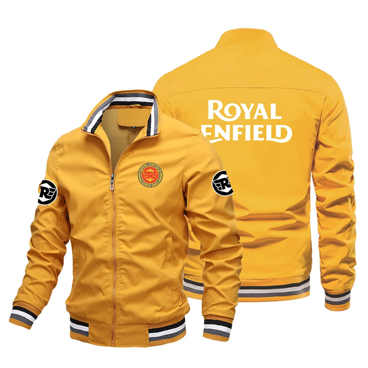 Chaqueta Masculina Motociclista Retro Vanthea